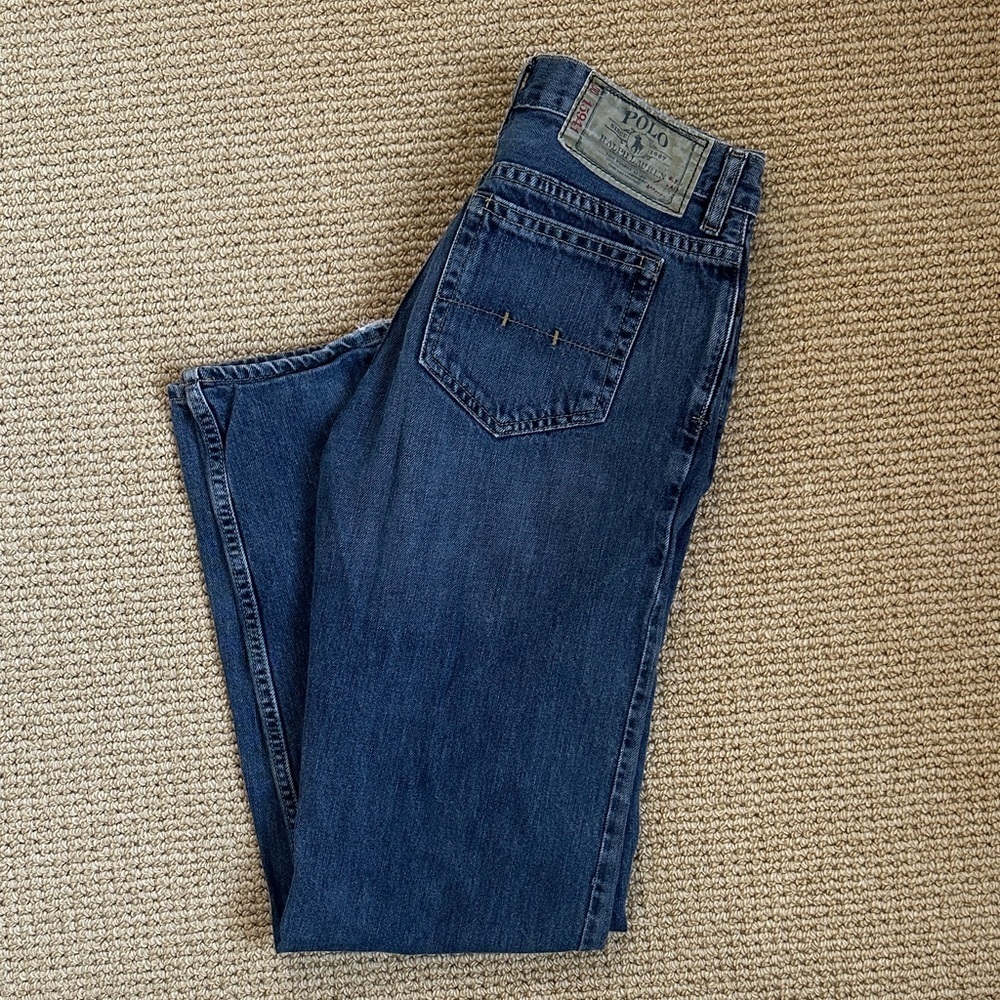 Polo Ralph Lauren Classic Straight Leg Jeans, Vintage Style, Boy’s 16 - Picture 4 of 5